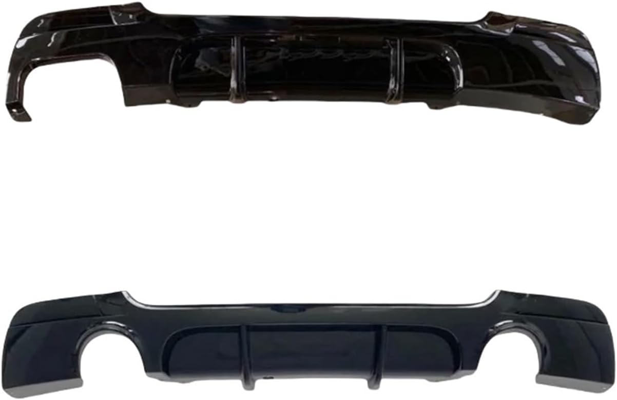 2点おまとめ LEAT Bright Black with LED Lightsリアバンパーリップディフューザー